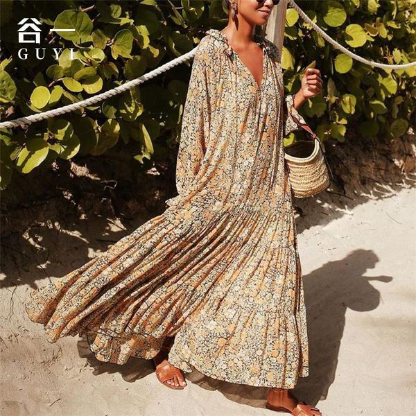 casual dresses women's long sleeve v-neck printed foreign trade bohemian floral dress, Black;gray
casual dresses women's long sleeve v-neck printed foreign trade bohemian floral dress, Black;gray
