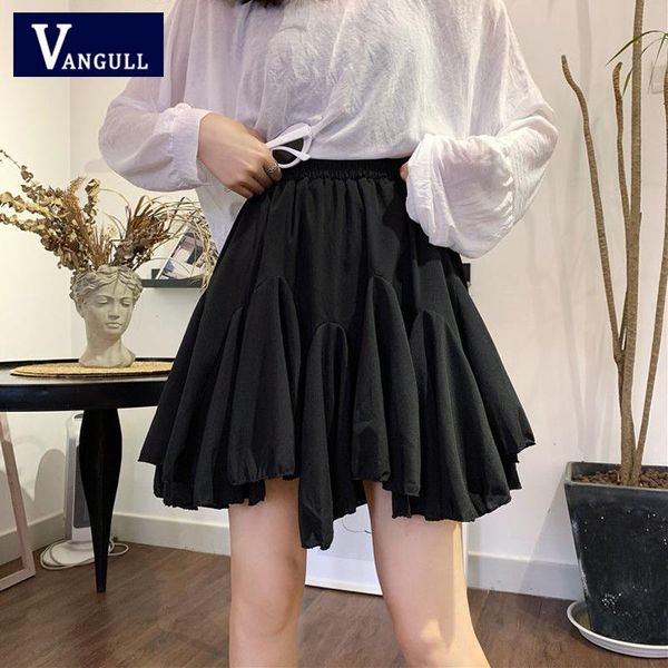 skirts vangull black ruffles pleated skirt 2021 summer high waist sweet a-line mini casual preppy style female fishtail
skirts vangull black ruffles pleated skirt 2021 summer high waist sweet a-line mini casual preppy style female fishtail