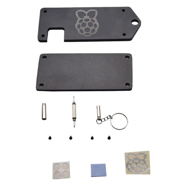 ultra-thin zv2 cnc aluminum alloy protective case with screwdriver for raspberry pi zero lapcooling pads
ultra-thin zv2 cnc aluminum alloy protective case with screwdriver for raspberry pi zero lapcooling pads