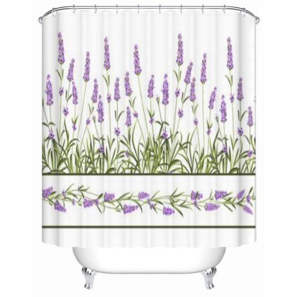 shower curtains lavender floral curtain modern home polyester fabric bathroom set waterproof with hooks
shower curtains lavender floral curtain modern home polyester fabric bathroom set waterproof with hooks
