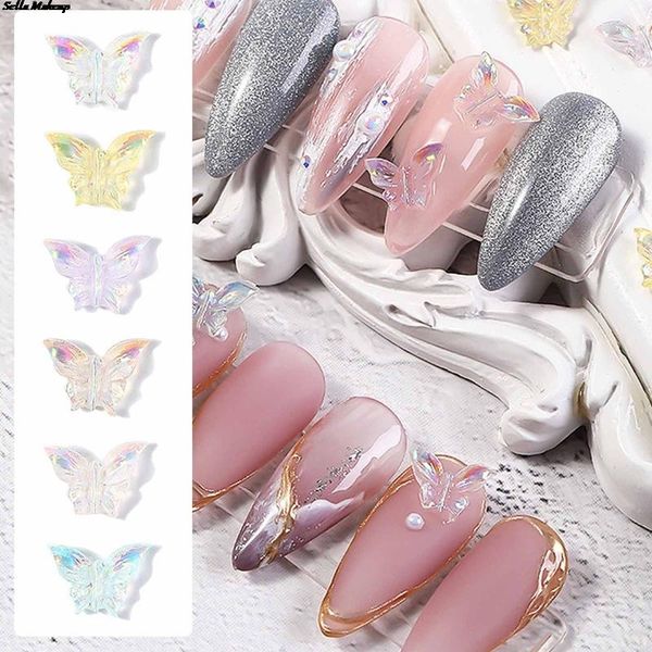 nail art decorations 30pcs 3d resin butterfly glitter ab summer home fashion polish ornament manicure decals accessories, Silver;gold
nail art decorations 30pcs 3d resin butterfly glitter ab summer home fashion polish ornament manicure decals accessories, Silver;gold