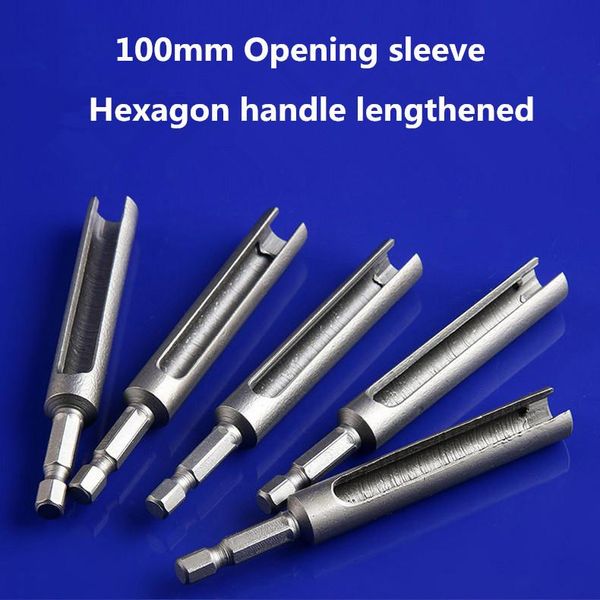 opening sleeve100mm long hexagon handle lengthened deepen wind batch sleeve nut open end wrench 8/10/12/13/14/16/17/19mm hand tools
opening sleeve100mm long hexagon handle lengthened deepen wind batch sleeve nut open end wrench 8/10/12/13/14/16/17/19mm hand tools