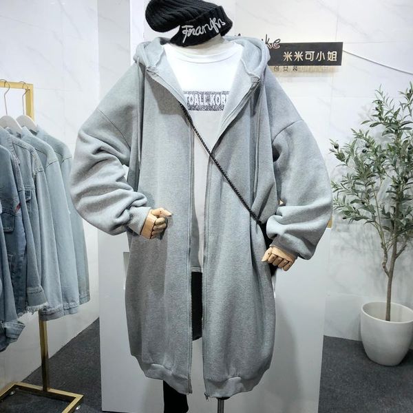 women's hoodies & sweatshirts 2021 autumn and winter korean version of the back printed hooded sweatshirt jacket mid-length loose plus, Black
women's hoodies & sweatshirts 2021 autumn and winter korean version of the back printed hooded sweatshirt jacket mid-length loose plus, Black
