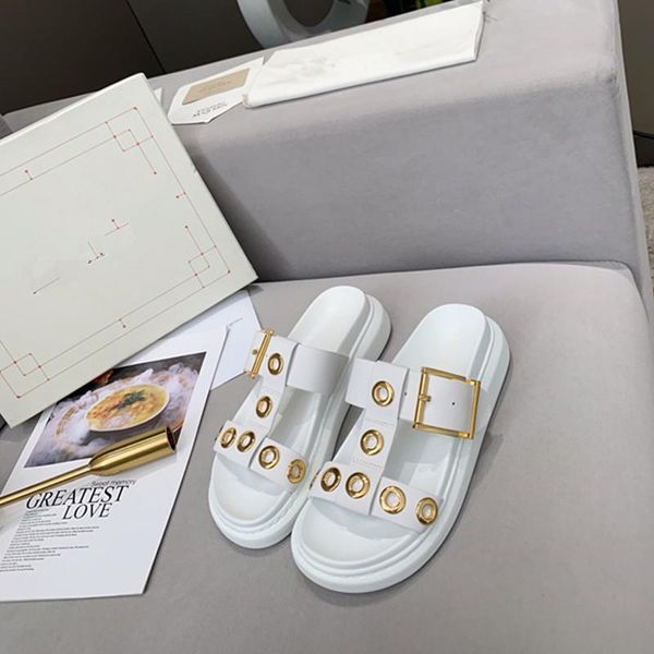 2021 designer fashion latest women's flat slippers leather material luxury simple and comfortable 3, Black
2021 designer fashion latest women's flat slippers leather material luxury simple and comfortable 3, Black