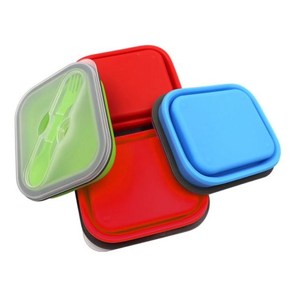 dinnerware sets 600ml silicone lunch box single grid collapsible portable storage containers with lid
dinnerware sets 600ml silicone lunch box single grid collapsible portable storage containers with lid