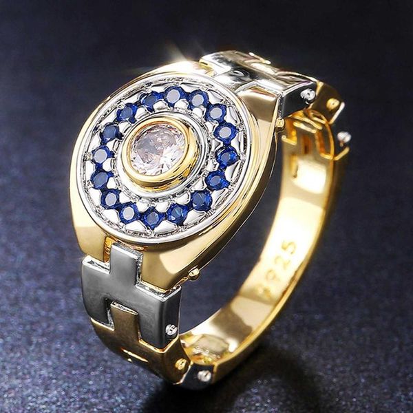 two tone design brilliant cubic zirconia unique female rings fashion watch-shaped women wedding engagement jewelry, Slivery;golden
two tone design brilliant cubic zirconia unique female rings fashion watch-shaped women wedding engagement jewelry, Slivery;golden