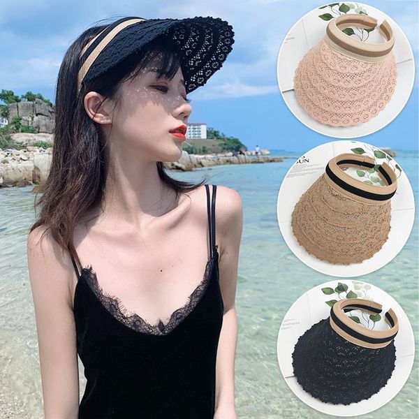 wide brim hats selling women outdoor empty sun cap summer lace straw hat visor girls large beach uv protection casual, Blue;gray
wide brim hats selling women outdoor empty sun cap summer lace straw hat visor girls large beach uv protection casual, Blue;gray