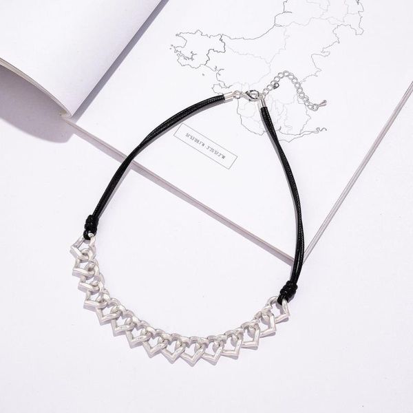 chains trendy necklace jewelry for women heart shaped metal necklaces & pendants suspension vintage 2021 christmas gift wholesale, Silver
chains trendy necklace jewelry for women heart shaped metal necklaces & pendants suspension vintage 2021 christmas gift wholesale, Silver