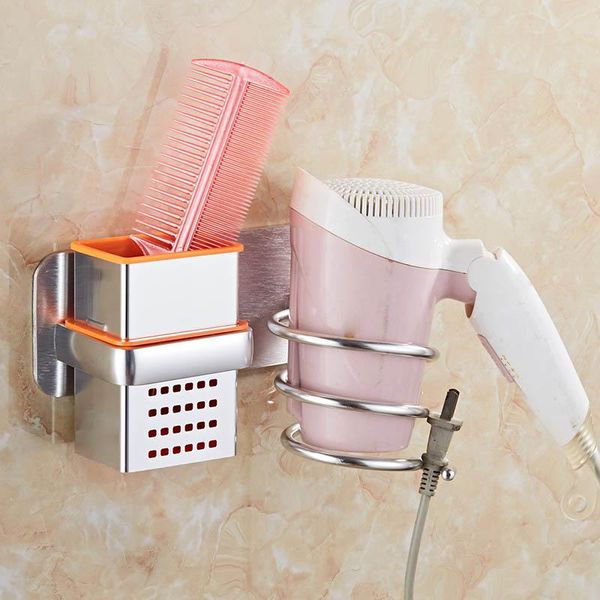 punch-space aluminum hair dryer bracket waterproof wall-mounted holder for bathroom sswell electric brushes
punch-space aluminum hair dryer bracket waterproof wall-mounted holder for bathroom sswell electric brushes