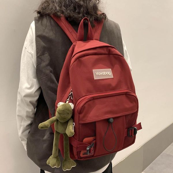backpack 2021 student schoolbag female korean version simple multifunctional outdoor travel all-match mochila escolar
backpack 2021 student schoolbag female korean version simple multifunctional outdoor travel all-match mochila escolar