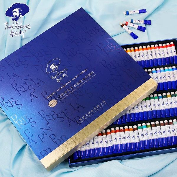 gift sets official rubens professional 112 color pigment watercolor 8ml tube set for artist
gift sets official rubens professional 112 color pigment watercolor 8ml tube set for artist