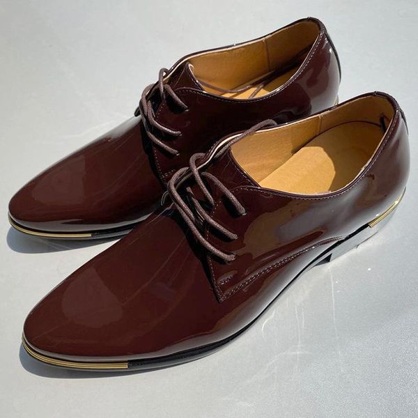 dress shoes 38-48 large size man shallow boot flat heel guys shiny england loafer zy3791, Black
dress shoes 38-48 large size man shallow boot flat heel guys shiny england loafer zy3791, Black