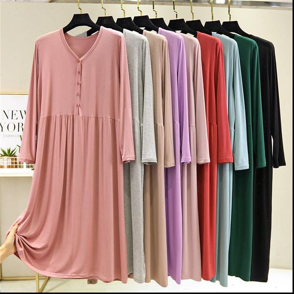 home nighty sleeping women sleepwear dress v neck long sleeve nightgown summer cotton loose nightdress for female, Black;red
home nighty sleeping women sleepwear dress v neck long sleeve nightgown summer cotton loose nightdress for female, Black;red