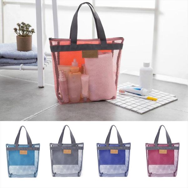 1 pc women travel large cosmetic bag set makeup mesh toiletry bags zipper wash organizer portable pouch
1 pc women travel large cosmetic bag set makeup mesh toiletry bags zipper wash organizer portable pouch