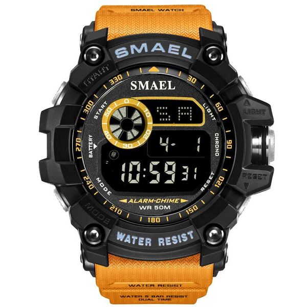 men's watches smael brand for men swimming military wristwatches 50m waterproof electronic watch sports multifunction, Slivery;brown
men's watches smael brand for men swimming military wristwatches 50m waterproof electronic watch sports multifunction, Slivery;brown
