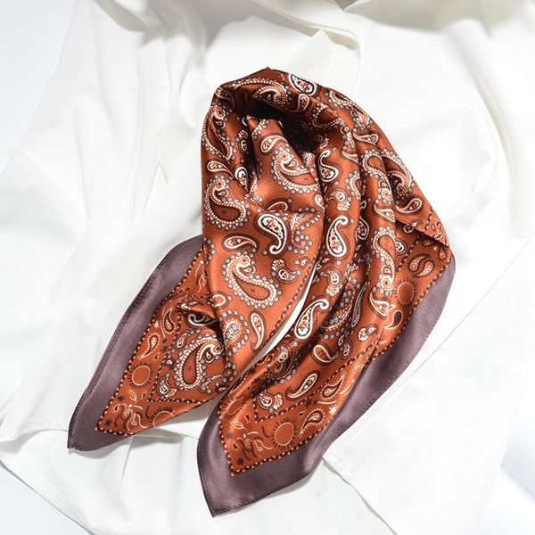 fashion paisley print bandana head scarf for women handkerchief silk satin hijab scarfs female 70*70cm small scarves ladies, Blue;gray
fashion paisley print bandana head scarf for women handkerchief silk satin hijab scarfs female 70*70cm small scarves ladies, Blue;gray