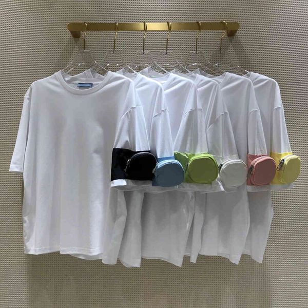 t shirt fashion high-end removable arm bag novelty t-shirt for women o-neck short sleeve patchwork streetwear summer tee, White
t shirt fashion high-end removable arm bag novelty t-shirt for women o-neck short sleeve patchwork streetwear summer tee, White