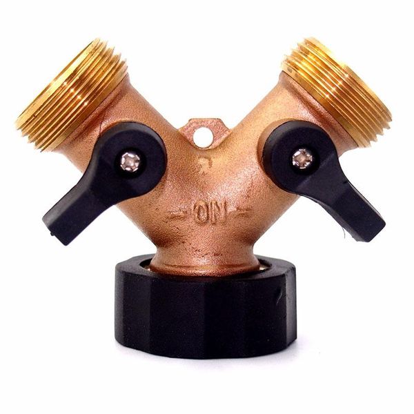 watering equipments brass 2 way distributor water flow regulable practical faucet garden irrigation hose connectors y connector
watering equipments brass 2 way distributor water flow regulable practical faucet garden irrigation hose connectors y connector