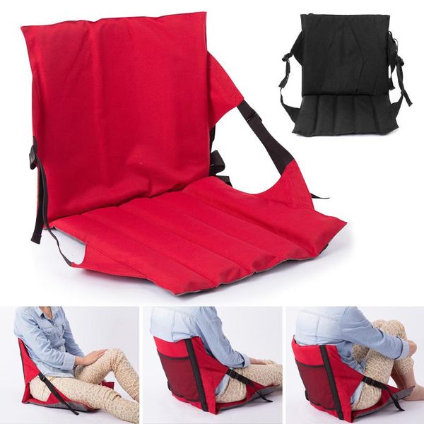 outdoor pads ly reclining stadium seat with back support foldable lightweight portable bleacher chairs sd669