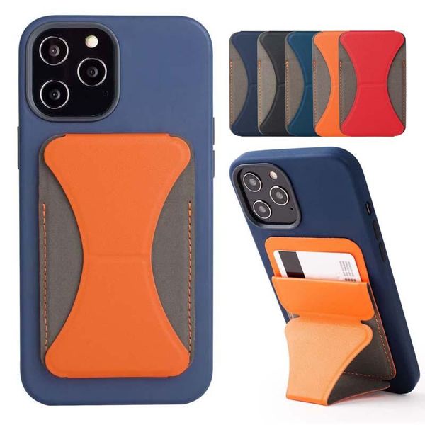 leather mobile phone holder tablet stand portable deskbracket foldable back stick card holders cell mounts &
leather mobile phone holder tablet stand portable deskbracket foldable back stick card holders cell mounts &