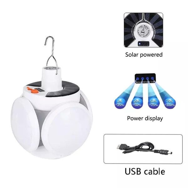 solar lamps led bulb light outdoor waterproof emergency / usb cable rechargeable camping garden lighting lamp
solar lamps led bulb light outdoor waterproof emergency / usb cable rechargeable camping garden lighting lamp