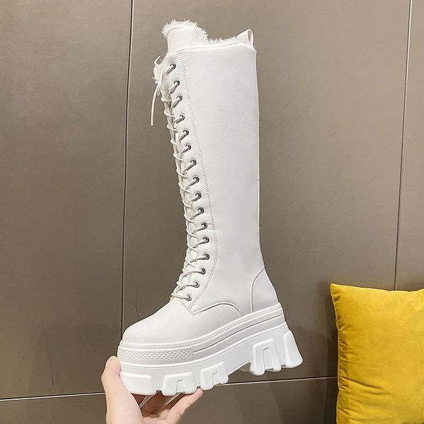 boots designer women's shoes fashion high punk platform super heels warm winter long boot 2021, Black
boots designer women's shoes fashion high punk platform super heels warm winter long boot 2021, Black