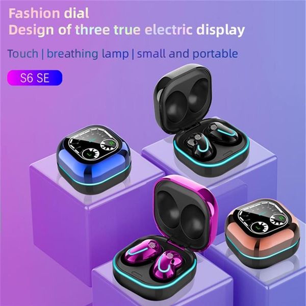 s6 se tws bluetooth earphones wireless headphones with microphone sports ear buds led display earphone hifia56a17a38
s6 se tws bluetooth earphones wireless headphones with microphone sports ear buds led display earphone hifia56a17a38