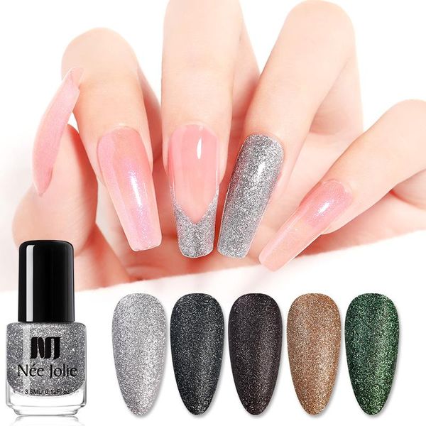 nail polish nee jolie 3.5ml sliver glittering shimmer laser art varnish diy decorations
nail polish nee jolie 3.5ml sliver glittering shimmer laser art varnish diy decorations