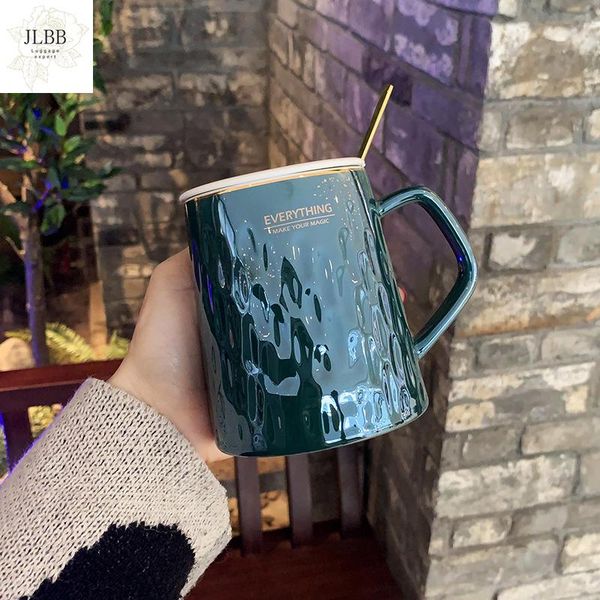 mugs crystal plated ceramic spoon cup with lid nordic retro breakfast mug coffee office water creative trend
mugs crystal plated ceramic spoon cup with lid nordic retro breakfast mug coffee office water creative trend