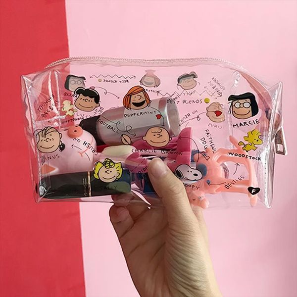 cute cartoon girl makeup bag transparent women cosmetic pvc zipper kit travel toiletry organizer beauty case holder
cute cartoon girl makeup bag transparent women cosmetic pvc zipper kit travel toiletry organizer beauty case holder