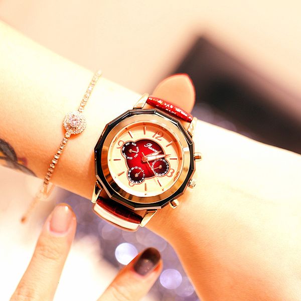 watch tiktok mistress korean lady three pin multi function large dial fashion, Slivery;brown
watch tiktok mistress korean lady three pin multi function large dial fashion, Slivery;brown