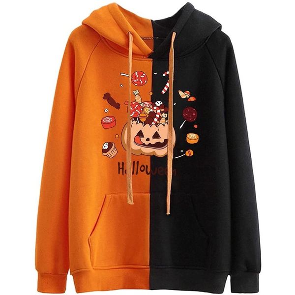 horn pattern women's hoodie halloween pattern sweatshirt color block orange and black patchwork sweatshirt long sleeve pumpkin skull pr
horn pattern women's hoodie halloween pattern sweatshirt color block orange and black patchwork sweatshirt long sleeve pumpkin skull pr