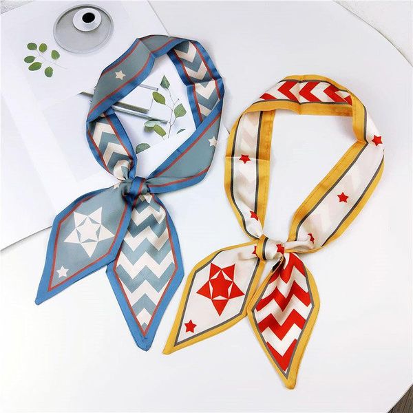 scarves 2021 summer elegant stewardess silk neck handkerchief scarf women animal print head hair scarfs for handbags foulard soie, Blue;gray
scarves 2021 summer elegant stewardess silk neck handkerchief scarf women animal print head hair scarfs for handbags foulard soie, Blue;gray