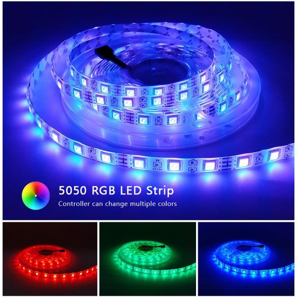 strips rgb led strip dc 12v 5m/lot waterproof smd 3528 diode tape flexible light 60leds/m room decoration lighting 
strips rgb led strip dc 12v 5m/lot waterproof smd 3528 diode tape flexible light 60leds/m room decoration lighting