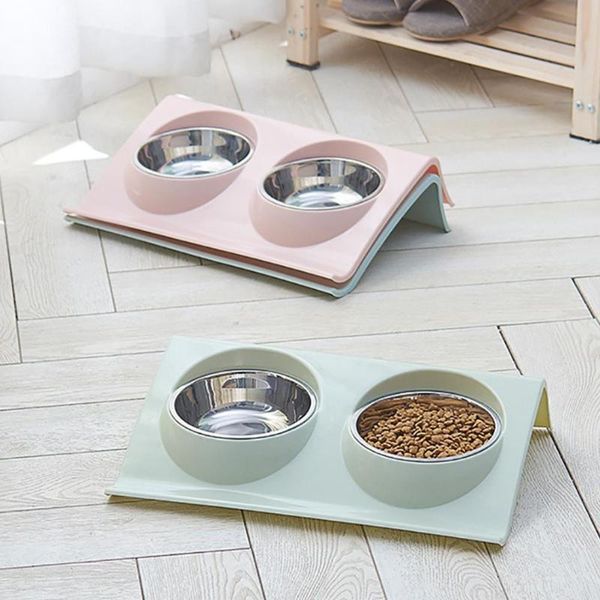 stainless steel double pet bowls water feeder for dog puppy cats pets supplies feeding dishes cat & feeders
stainless steel double pet bowls water feeder for dog puppy cats pets supplies feeding dishes cat & feeders