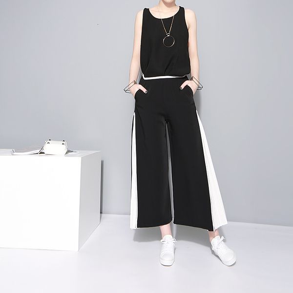 msxu female broad-leg single seam plied legged chiffon culottes women's 9th casual pants, White
msxu female broad-leg single seam plied legged chiffon culottes women's 9th casual pants, White