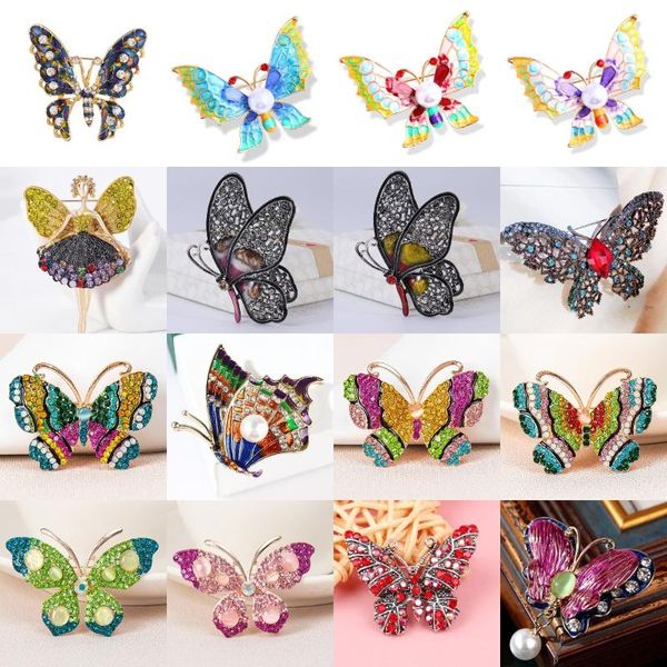 pins, brooches multi styles 1pc fashion handmade animal butterfly couple crystal brooch rhinestone men women elegant accessories pin, Gray
pins, brooches multi styles 1pc fashion handmade animal butterfly couple crystal brooch rhinestone men women elegant accessories pin, Gray