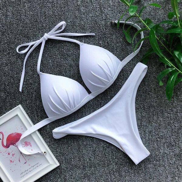 fashion women bandage solid bikini push-up padded bra swimsuit bathing 2pcs set swimwear one-piece suits
fashion women bandage solid bikini push-up padded bra swimsuit bathing 2pcs set swimwear one-piece suits