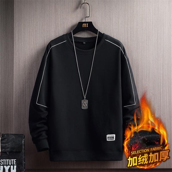 men's hoodies & sweatshirts mens casual hoodie men winter thick o-neck fashion male harajuku style sweatshirt 2021 streetwear, Black
men's hoodies & sweatshirts mens casual hoodie men winter thick o-neck fashion male harajuku style sweatshirt 2021 streetwear, Black