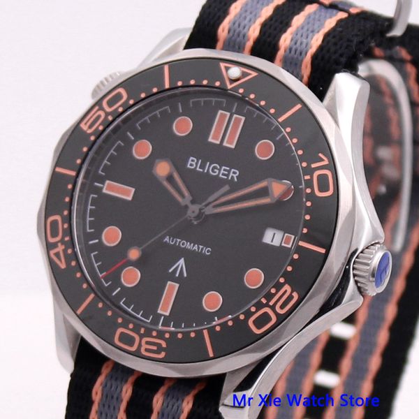 lightning 41 mm black iron plate automatic mechanical man watch nylon band sapphire crystal light-turning watertight calendar male, Slivery;brown
lightning 41 mm black iron plate automatic mechanical man watch nylon band sapphire crystal light-turning watertight calendar male, Slivery;brown
