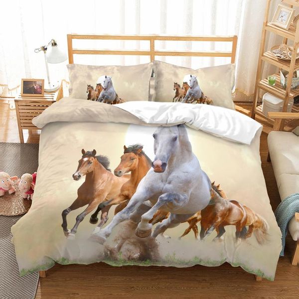 bedding sets 3d running horse duvet cover & pillow set single double twin full king size home textile kids bed
bedding sets 3d running horse duvet cover & pillow set single double twin full king size home textile kids bed