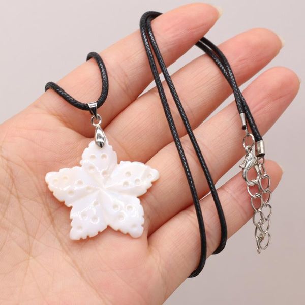 natural shell pendant necklace star shape bohemia sea fashion for women summer chain jewelry necklaces, Silver
natural shell pendant necklace star shape bohemia sea fashion for women summer chain jewelry necklaces, Silver