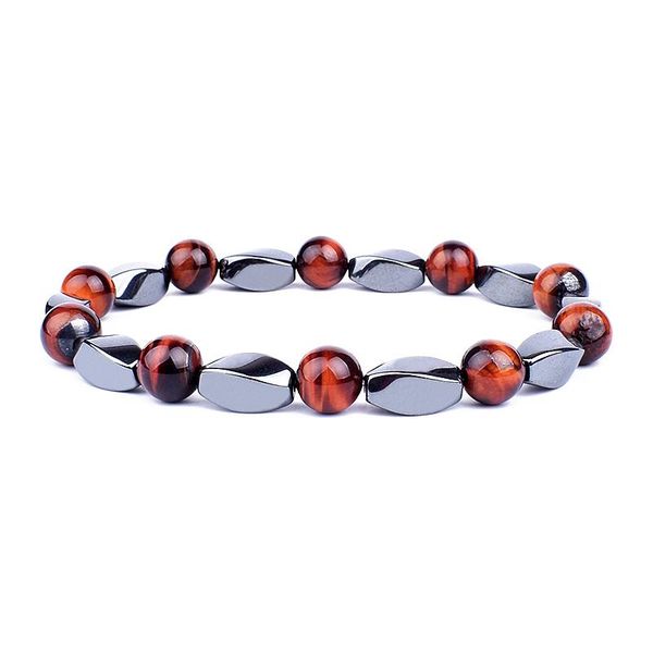 beaded, strands natural tiger eye hematite men bracelets magnetic health protection balance beads women reiki healing jewelry gift, Black
beaded, strands natural tiger eye hematite men bracelets magnetic health protection balance beads women reiki healing jewelry gift, Black