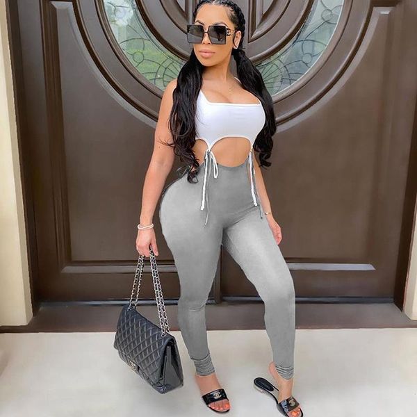 jumpsuit summer women women's jumpsuits & rompers, Black;white
jumpsuit summer women women's jumpsuits & rompers, Black;white