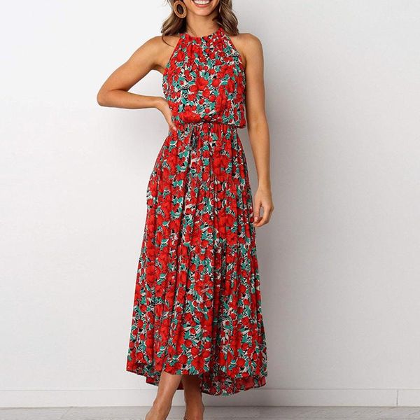 floral print summer dress women sleeveless long robe longue femme elegant dresses for vestidos elegantes para mujer casual, Black;gray
floral print summer dress women sleeveless long robe longue femme elegant dresses for vestidos elegantes para mujer casual, Black;gray