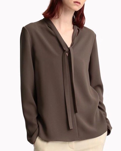 women's blouses & shirts women shirt 2021 spring and summer style ladies solid color blouse, White
women's blouses & shirts women shirt 2021 spring and summer style ladies solid color blouse, White