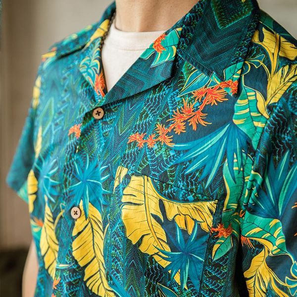 men's casual shirts tropical hawaiian for summer retro floral tee relaxed fit, White;black
men's casual shirts tropical hawaiian for summer retro floral tee relaxed fit, White;black