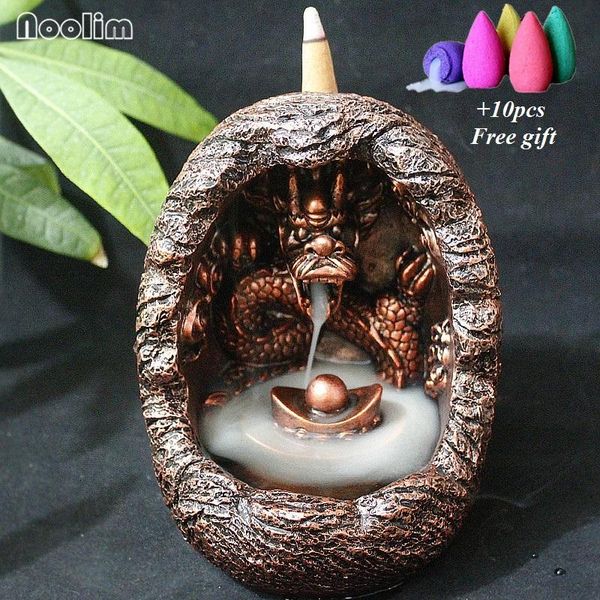 fragrance lamps antique copper dragon smoke backflow incense burner waterfall holder home decor
fragrance lamps antique copper dragon smoke backflow incense burner waterfall holder home decor