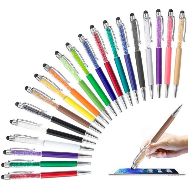 ballpoint pens 20pcs retractable pen bling stylus crystal diamond screen touch capacitive for note tab 20 pen-black ink, Blue;orange
ballpoint pens 20pcs retractable pen bling stylus crystal diamond screen touch capacitive for note tab 20 pen-black ink, Blue;orange