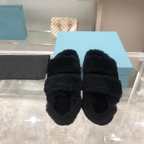 hairy slippers women wear 2022 rabbit fur tide shoes summer household cotton slides autumn and winter size 35-41, Black
hairy slippers women wear 2022 rabbit fur tide shoes summer household cotton slides autumn and winter size 35-41, Black